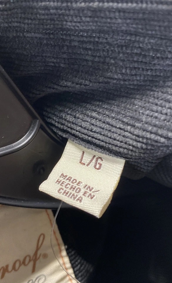 Weatherproof Men Black Moonless Night Vintage Outerwear Shirt Size L NWT - Image 4 of 4