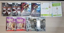 Authentic Nintendo Wii Game Manuals Cover Case Artwork Inserts Lot of 23 Sets