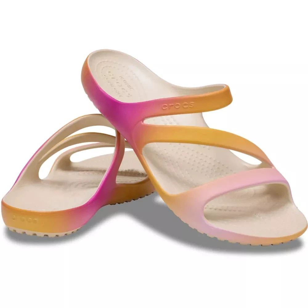 Crocs Women's Kadee II Ombre Strappy Sandals Size Water Pool Sandals
