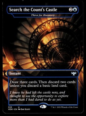Search the Count's Castle - Thirst for Discovery U Innistrad: Crimson Vow 333 LP