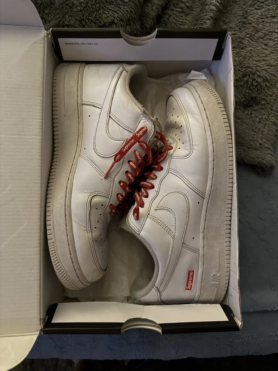 Las mejores ofertas en Nike Air Force 1 Supreme White | eBay