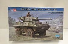 1/35 HOBBY BOSS LAV-150 APC 90MM MECAR GUN #82421 NEW PLASTIC ARMOR MODEL KIT
