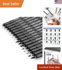 16-Count Fineliner Drawing Pens - Perfect for Sketching and Calligraphy