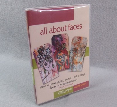 All About Faces - How to Draw, Paint, Stencil and Collage Faces (DVD)