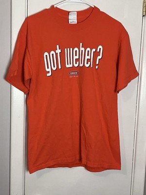 Gildan Illinois Illini Got Weber? Smack Talkin Apparel Orange T-shirt Medium