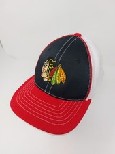 Chicago Blackhawks NHL Youth Flexfit Fitted Hat 6 3/8 - 6 7/8 Pacific Pro Model