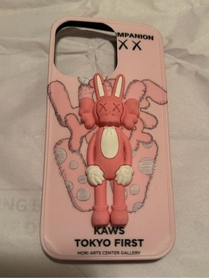 KAWS Pink Bunny Companion iPhone Case