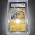 Pikachu 190 Sv: Black Star Promo Card World Championships CGC 9.5