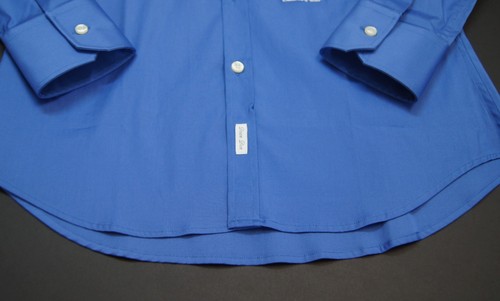 DSQUARED² Men's Dean Dan Stretch Blue Stretch Cotton Poplin Shirts NEW NWT $295 - Picture 4 of 9