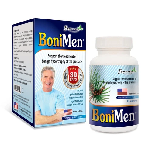 01 box 30 Capsules Bonimen Botania Benign Hypertrophy Of The Prostate