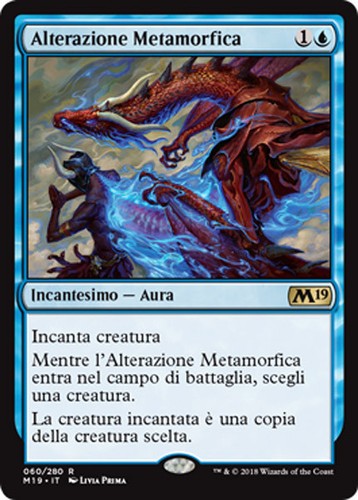 MTG METAMORPHIC ALTERATION EXC - ALTERAZIONE METAMORFICA - M19 - MAGIC - 第 1/1 張圖片