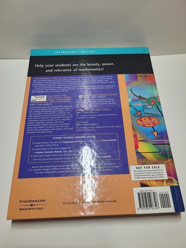 A Mathematical View of Our World Instructor Edition, by Lynn Trimpe. - 第 2/3 張圖片