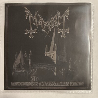 Mayhem – De Mysteriis Dom Sathanas Alive LP/DVD 2016 Self-Released