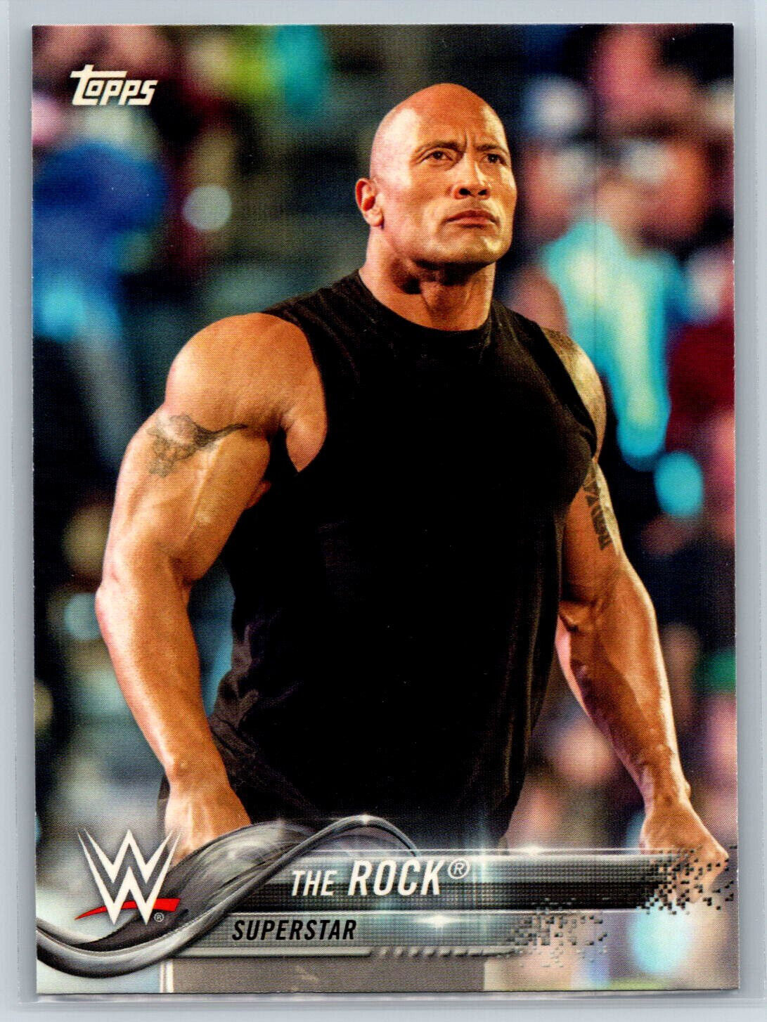 2018 Topps WWE The Rock Dwayne Johnson #79