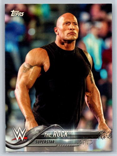 2018 Topps WWE The Rock Dwayne Johnson #79