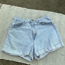 Vintage Levis Shorts Juniors 11 1996 Orange Tab 954 Regular Fit High Waist Denim