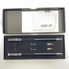 MEKO 2 in 1 Precision Series Disc Stylus / Styli Set w/ 4 Replacement Tips