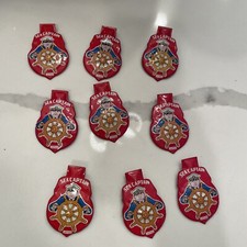 vintage Lot Of 9 metal toy cricket clicker captain made in Japan