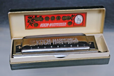 Vintage KOCH Chromatic Slide Harmonica - Key ...