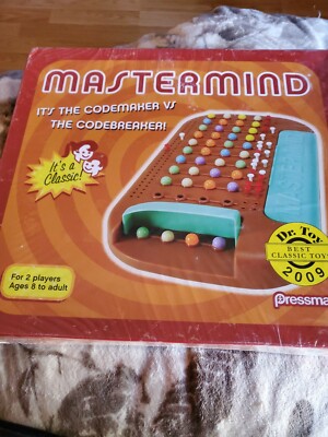 MASTERMIND Codebreaker Game Classic Codes Code Remake Pressman Games NEW IN BOX