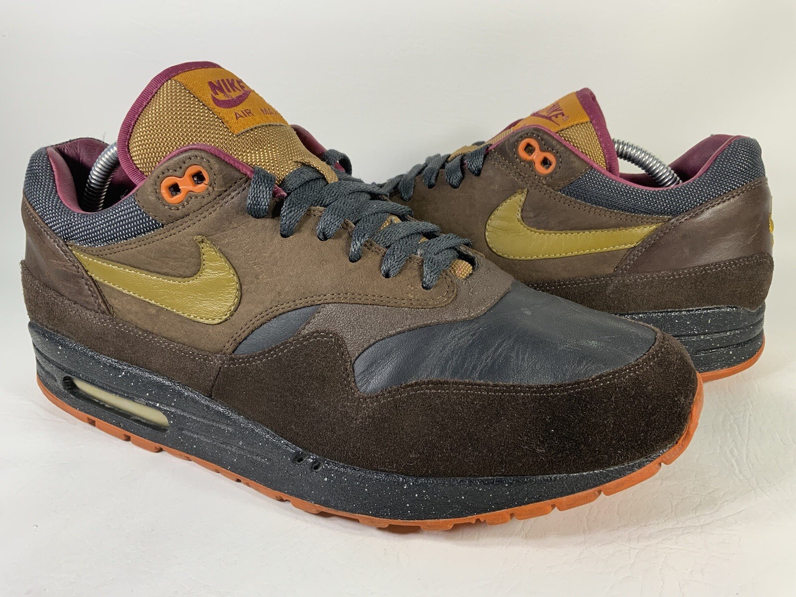 Nike Air Max 1 Premium 2006 Spanish Moss Brown Mens Size 10.5 Rare  309717-031 | eBay