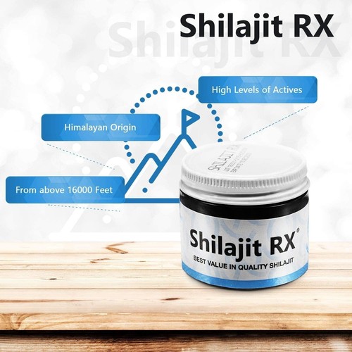Shilajit RX Pure Himalayan Resin - Authentic Fulvic Acid & Trace Minerals | Ener - Picture 5 of 7