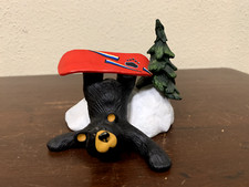 Bearfoots Bears Jeff Fleming Burton Skateboarding 5" Figurine  0702/1921 Signed