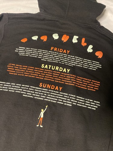 Coachella 2017 Official Festival Zip Hoodie Sweatshirt Radiohead Travis Scott S - Picture 9 of 11