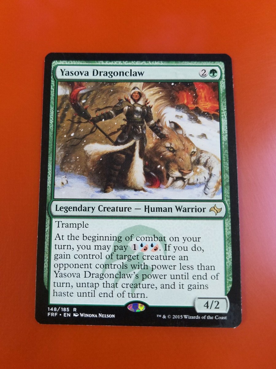1x Yasova Dragonclaw | Fate Reforged | MTG Magic Cards | eBay