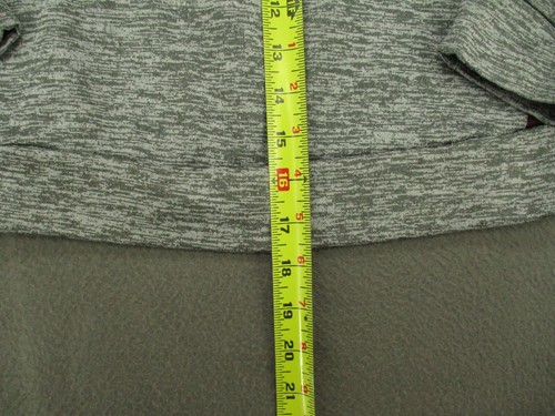 Russell Sweater Kids Medium 8 Gray Maroon Full Zip Sweatshirt Hoodie Childrens M - Picture 10 of 12