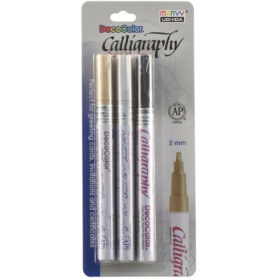 Marvy DecoColor Calligraphy Paint Markers