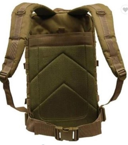 Khaki Coyote Military Army Molle Tactical Back Pack Rucksack 30L Multi Pocket - Picture 3 of 17