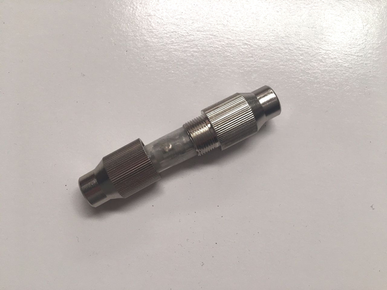 1 x TV Antenna Metal Coax / Coaxial Cable Joiner for RG6 & RG59 cables