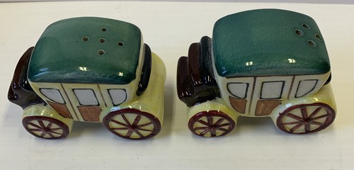 Shaker vintage in ceramica senza marchio sale e pepe Giappone ottime condizioni U - Foto 3 di 5