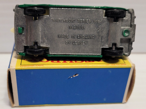 VINTAGE MATCHBOX M.G. 1100 NO.64 W/BOX - Picture 5 of 5
