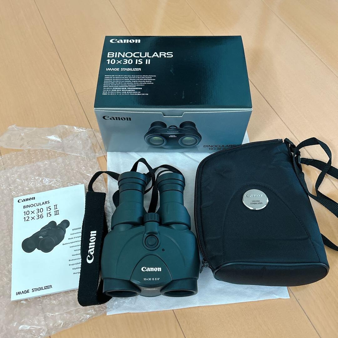 Canon Anti-Vibration Binoculars 10x30 IS II with box b15 | eBay