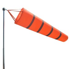 80CM Airport Aviation Windsock Rip-stop Outdoor Wind Sock Measurement Bag