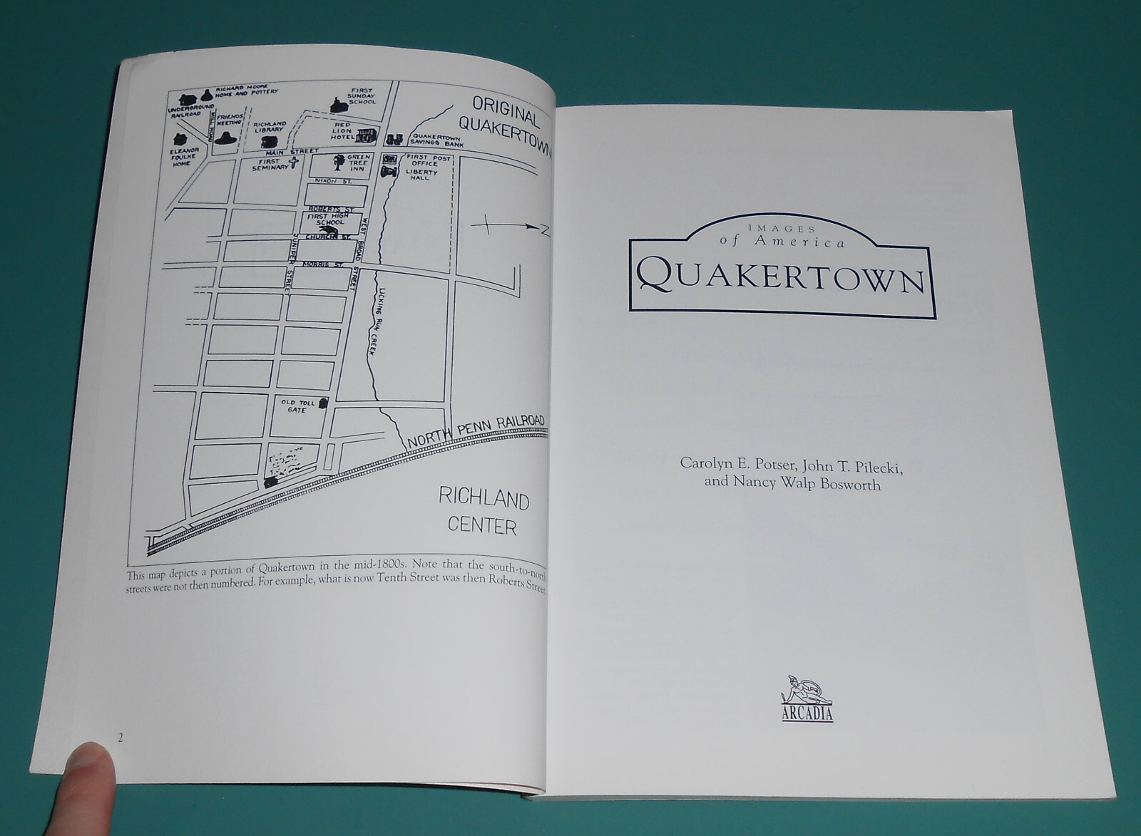 Quakertown PA Carolyn Potser History Photos Quakers Churches Bucks