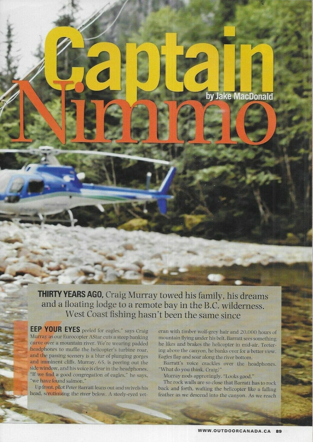 Outdoor Canada Fishing Magazine 30 Ultimate Best Water Hot Spots Top