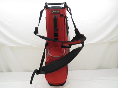Titleist Hybrid 14 Hybrid Golf Bag Red/Charcoal/Gray Titleist Golf Bag - Picture 2 of 5