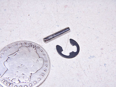 #ad 75 SUZUKI TS400 APACHE OIL INJECTION PUMP DRIVE GEAR SETTING GUIDE PIN SNAP RING $7.49