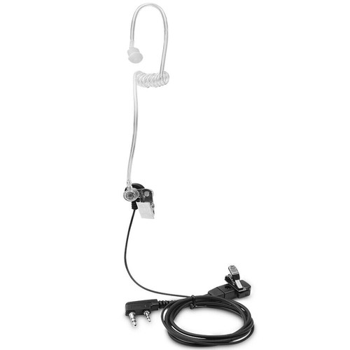 Funkgerät Headset Security Schallschlauch Ohrhörer 2 Pin Kopfhörer für Kenwood - Bild 7 von 10