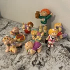 VINTAGE 1985 CABBAGE PATCH KIDS MIXED LOT # 2 PVC Cake Toppers Lot Of 8
