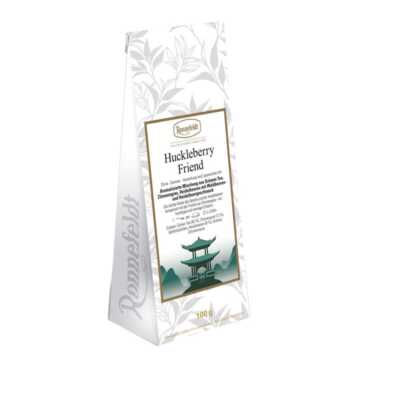 Ronnefeldt Tee   Huckleberry Friend aromatisierter grüner Tee mit Heidelbeeren 1