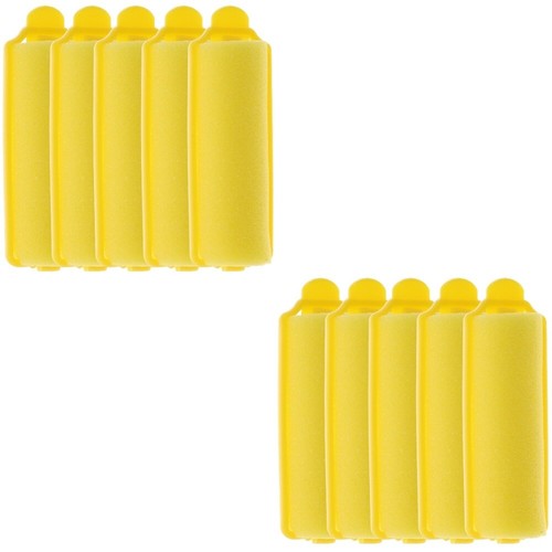 24 Pcs Schwamm Haar Rolle Haarwickler Für Schonendes Styling - Bild 21 von 21