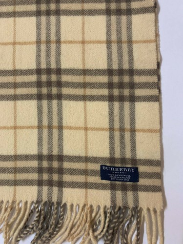 cream burberry scarf