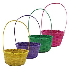 Easter Baskets, Buckets, Accessories - Wicker Basket