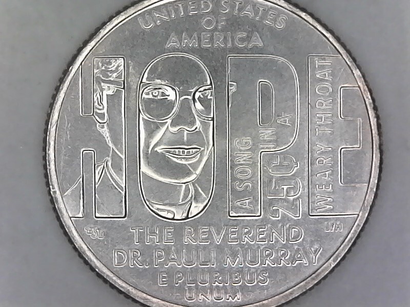 2024 - P  Rev. Dr. Pauli Murry  American Women Quarter Set UNC From US Mint