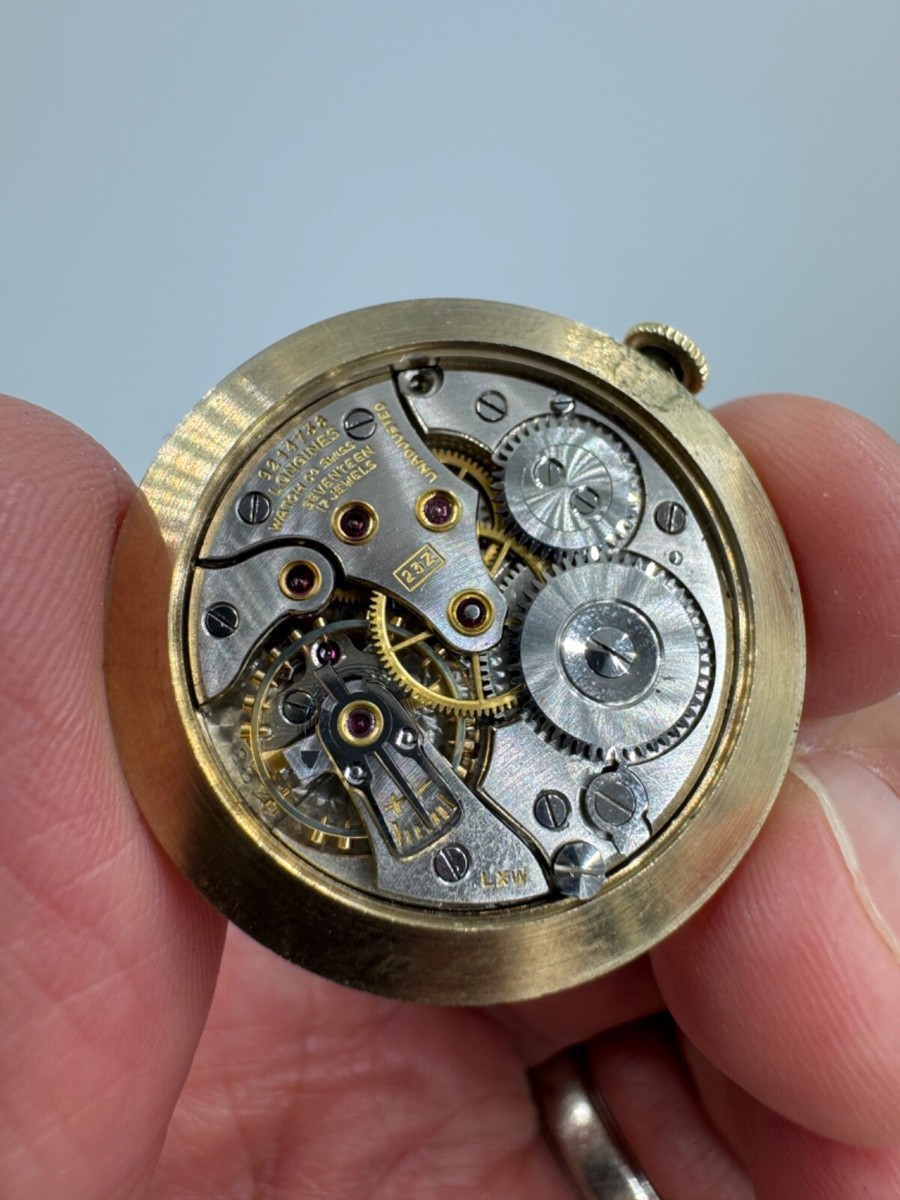 VINTAGE LONGINES WATCH MOVEMENT CAL.23Z SWISS 17JEWELS RUNNING | eBay