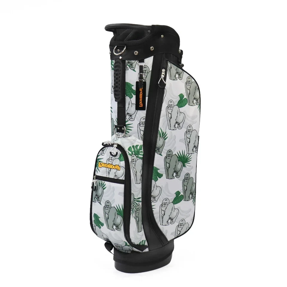 Loudmouth 高尔夫手提支架包轻便 8.5 英寸 x 47 英寸男女通用 2025 大猩猩绿色 — 第 3/4 张图片